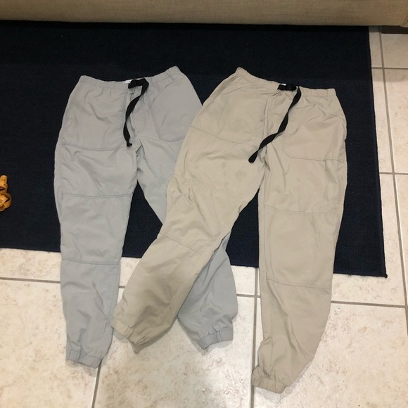 BUNDLE PacSun Light Brown & Gray Joggers Size Small - Picture 1 of 16